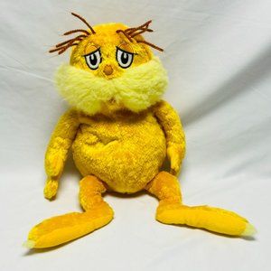 Dr. Seuss The Lorax 17" Yellow Plush Stuffed Animal Toy Kohls Cares 2005